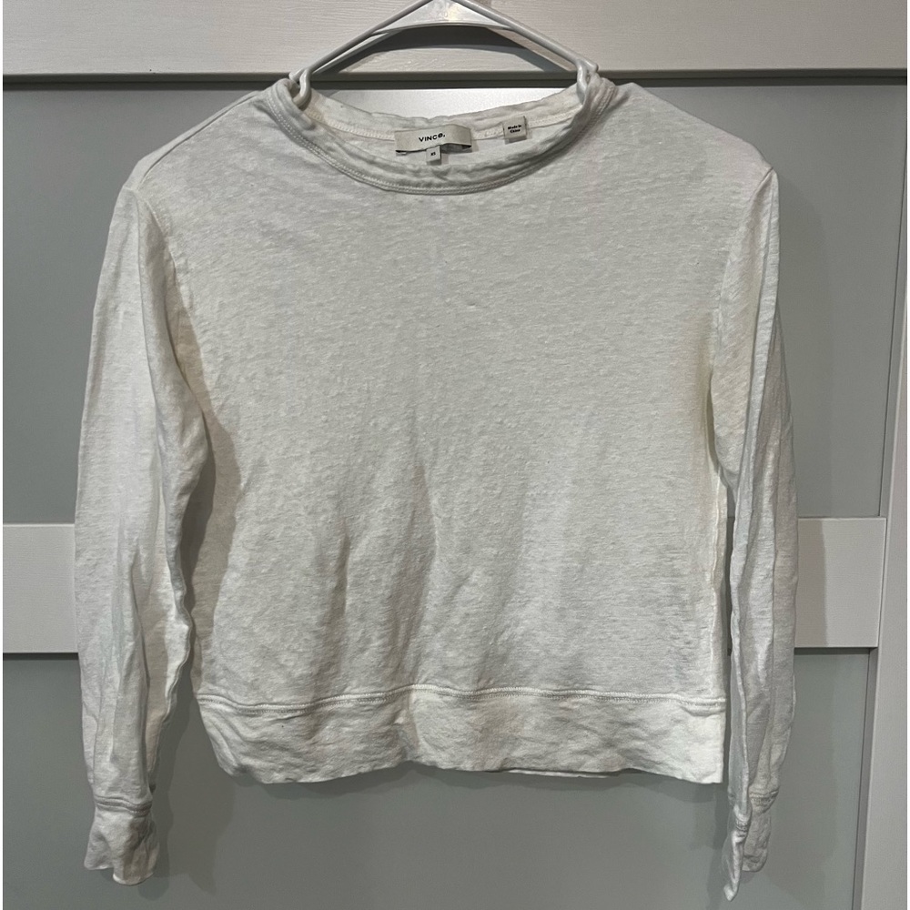 White long sleeve from Vince- used
